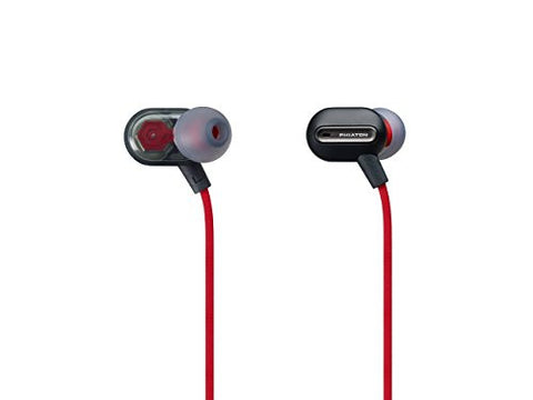 Phiaton MS 300 BA Black Hybrid Dual Driver Earphones with Mic