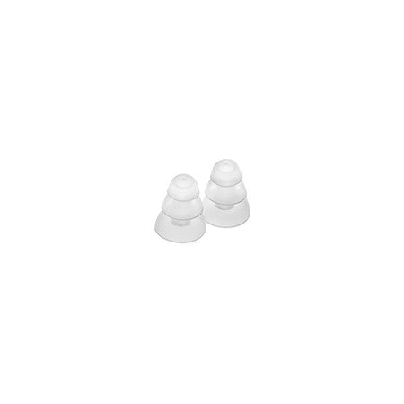 Etymotic Research ER38-18CL Large Clear 3-Flange Eartips